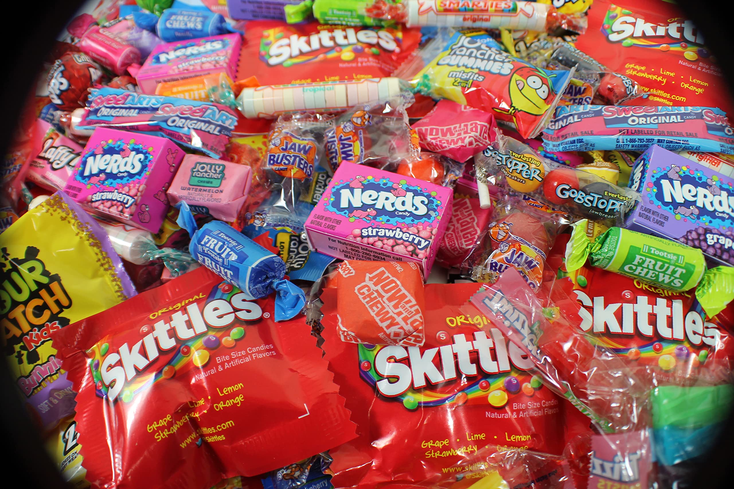 Assorted sweet packs