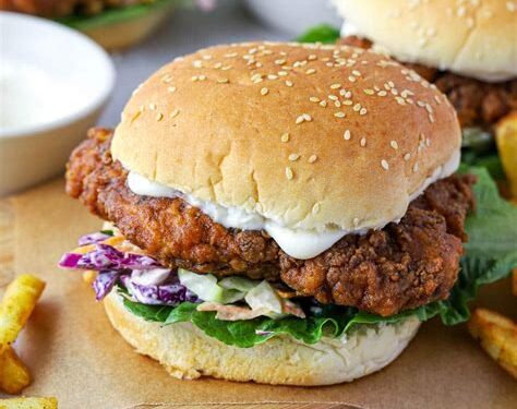 Chicken burger